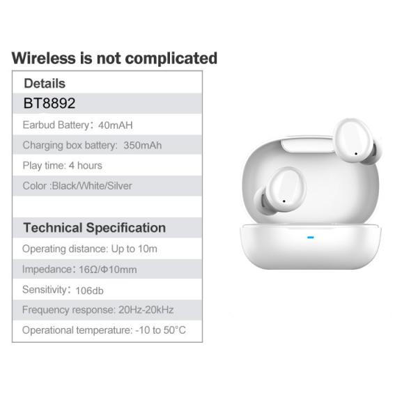 Air Sport ANC True Wireless Bluetooth Earbuds For Working Out