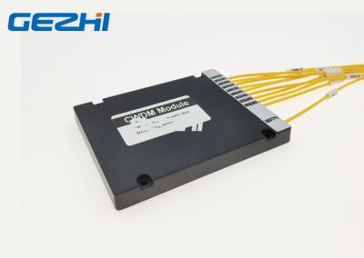 SC APC Connector 1610nm 8 CH Coarse WDM Mux Demux Module