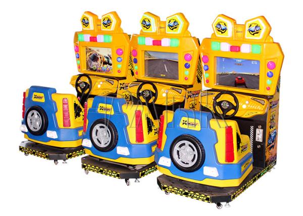 Speed Drifting Car Racing Game Machine Coin Operated Luxury Led Light