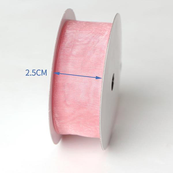 8pcs satin grosgrain fabric ribbon set for wedding decoration in solid color or printed
