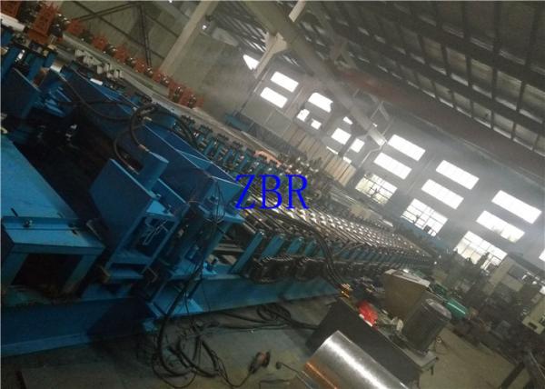 380V Three Phase Silo Forming Machine , 12M Per Min Standing Seam Metal Roof Machine