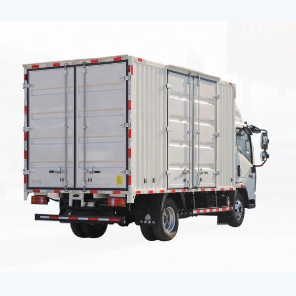 SINOTRUK   Single Row  Van Truck  Freight Train Wagon Deliver Truck