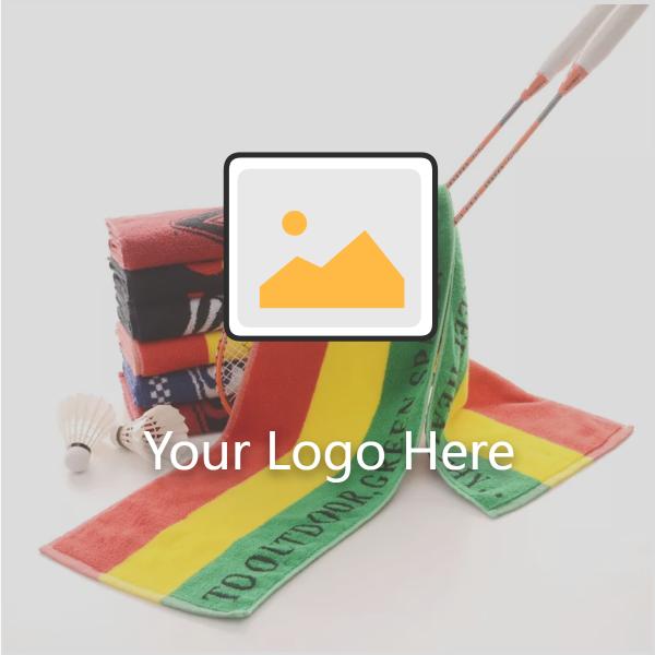 Toalha de ginástica de logotipo personalizado de 30*110cm feita de microfibra absorvente de suor e de secagem rápida