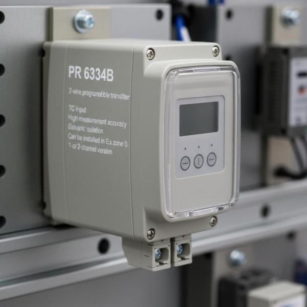 PR 6334B Programmable Transmitter High Measurement Accuracy Galvanic Isolation Ex Zone 0 Installation