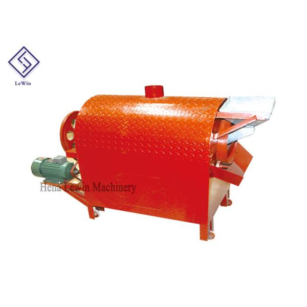 Автоматический чай осеменяет промышленную машину жарки, цвет машины жарки миндалины красный