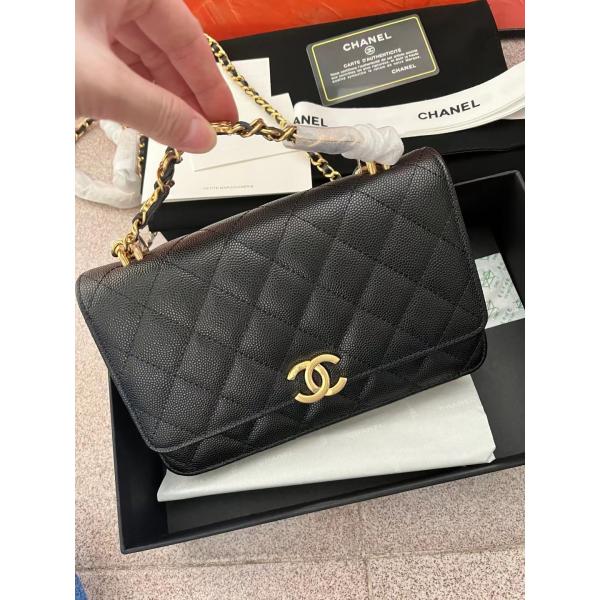 Классическая цепь KWOC на сумке AP3019 Chanel бумажника небольшой