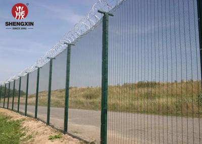 Anti Cutting 358 Security Fence Anti Climb Prison Fence 2100mm Height