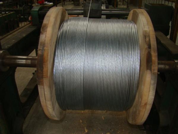 Commercial Galvanized Guy Wire , High Strength Steel Wire For High - Rise Buildings