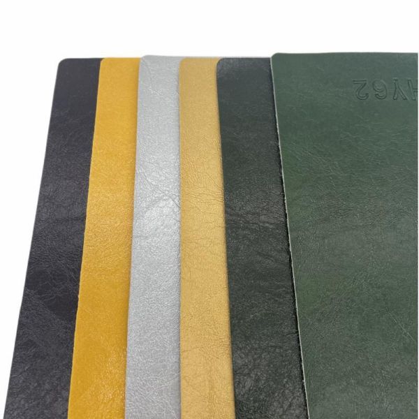 Crazy Horse 0.6mm PVC Oil Wax Tanned Leather Artificial Synthetic Leather Chair Sofa Bag Car Seat Belt Faux Leather Fabric