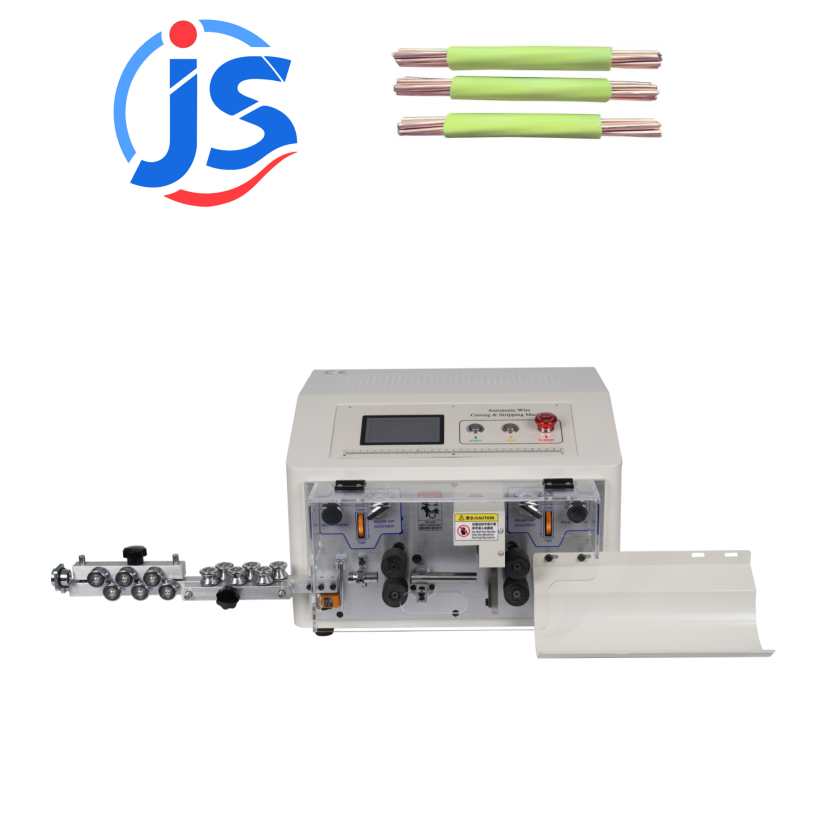 Easy Maintenance 4.3 Inch PLC Screen Wire Stripping Machine with High Speed