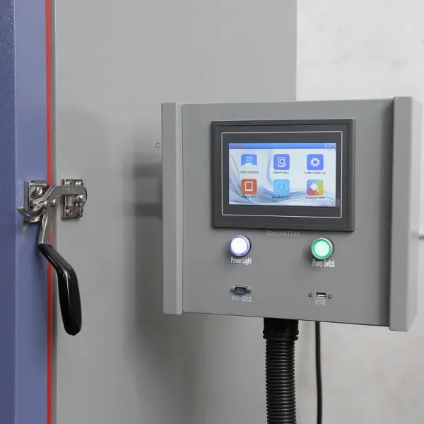 Low Noise IPX56 Protection Sand And Dust Test Chamber With Programmable Touch Screen Controller