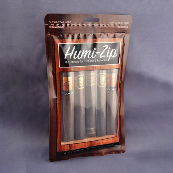 Сумка молнии сумки пластиковой упаковки сигары изготовленная на заказ пластиковая с прозрачным окном