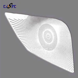 Photo Etched Precision Speaker Grille Cover with Micro Holes Stainless Steel Mesh Perforated Sheet