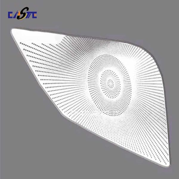 Photo Etched Precision Speaker Grille Cover with Micro Holes Stainless Steel Mesh Perforated Sheet