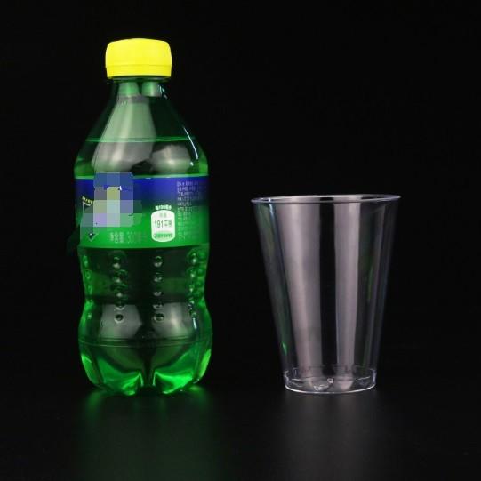 Taças de plástico descartáveis 7oz PS para bebidas quentes e frias