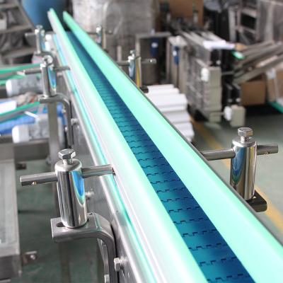 Automatic Custom Plastic Table Top Conveyor Chain For Filling Packaging Line