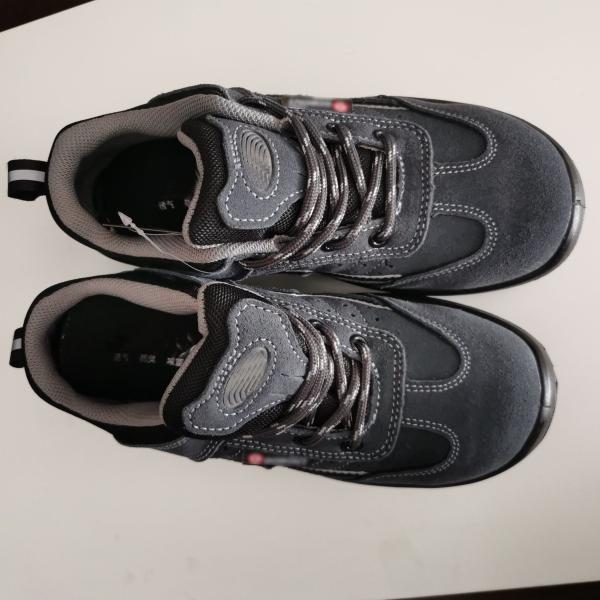 Oil Resistant/Wear-Resistant/Lightweight Suede Safety Shoes
