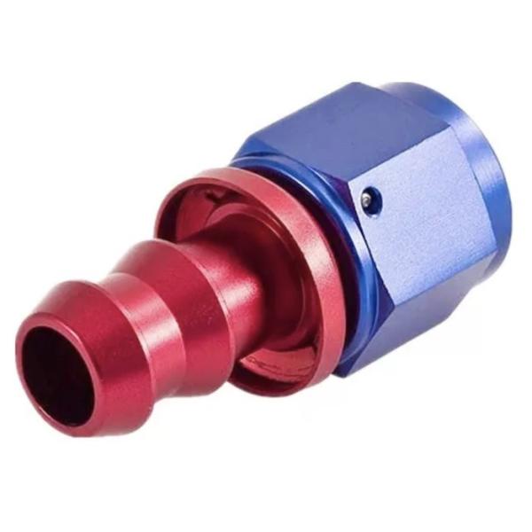 Universal CNC Aluminium Parts , Motorsport Female Hose Fittings OEM