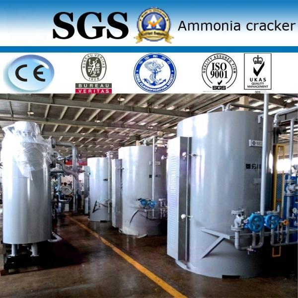 Alto certificado del SGS de la BV del CE de la producción del hidrógeno del amoníaco líquido de la seguridad que se agrieta