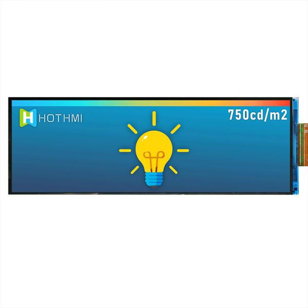 7,8 тип TFT Адвокатуры дюйма 400x1280, дисплей LCD высокой яркости ST7703