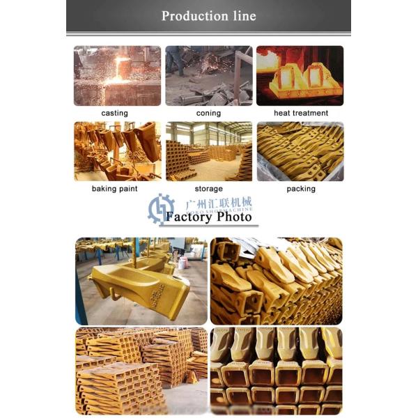 Dent de seau de la dent Pc200 d'astuce de seau du chat 330GC 505-4103 pour l'excavatrice 320D 330 336