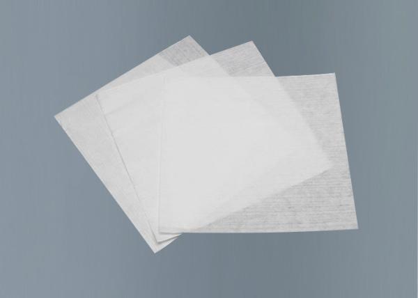 Spunlace Lint Free Wipes Clean Room , Wet Floor Wipes White Color 56gsm Lightweight