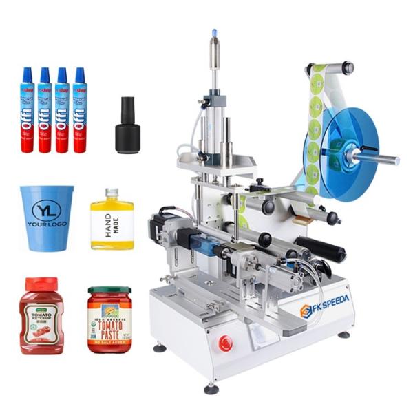 Wood Packaging Material FK616 Jar Label Applicator for Plastic Glass Round Flat Bottle