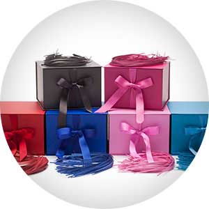 Matte Black Glossy black Magnetic Lid Gifts, Crafting, Cupcake, Candy, Bridesmaid Proposal Boxes Easy Assemble Boxes