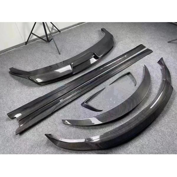 Tesla Model3 Carbon Fiber Front and Rear Lip Side Skirt Body Kit for Superior Fitment