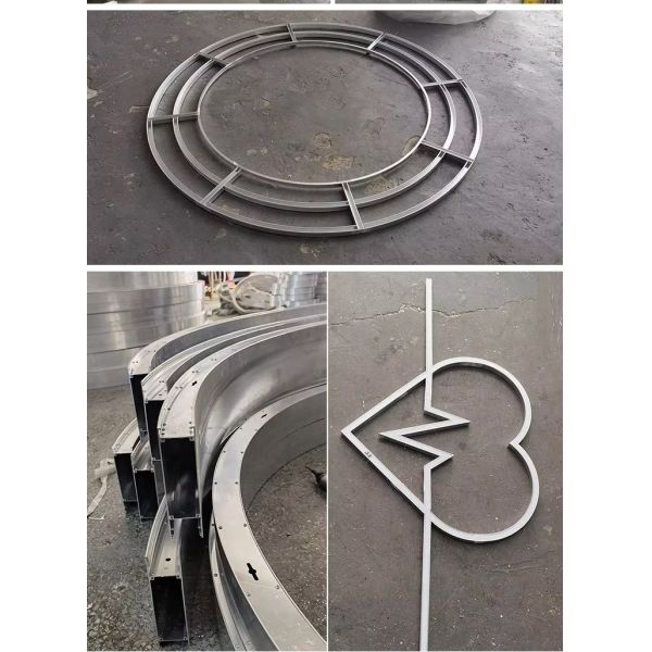 Adjustable Oval Suspended Dimmable Linear Led Light 1800mm For Gym Showroom