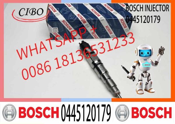 High Quality New Diesel Fuel Injector 0445120179 Common Rail Fuel Injection Nozzle 3005 555 C91