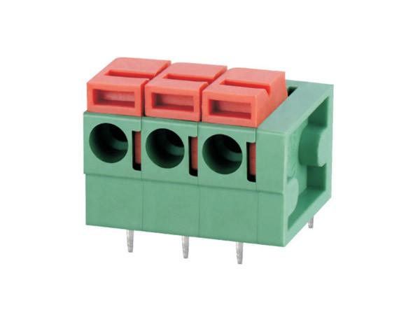 Screwless Push Button Terminal Block  For Pitch 5.0mm 7.5mm 10.0mm Optional