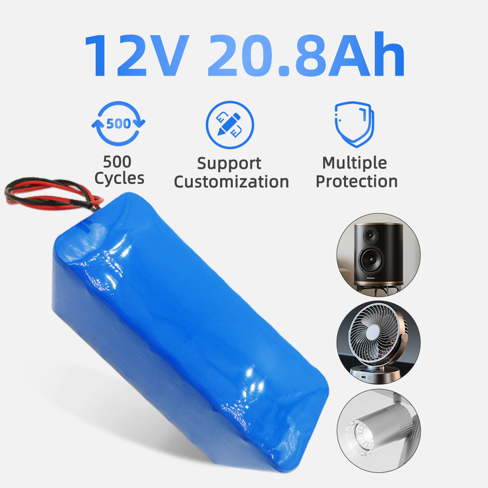 Customized 18650 3S8P 12V 20.8Ah Lithium Ion Battery Pack For Long Lasting Performance