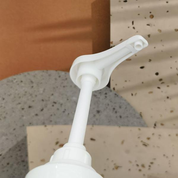 Universal Cap Plastic Sugar Syrup Pump Dispenser For Jam Bottle Food Grade 8cc 10cc