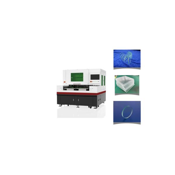 Máquina de corte de vidrio de alta precisión con fuente láser RFC02