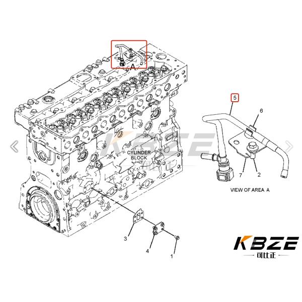 C.A.T E320D CA3983877 398-3877 3983877 Т413567 Вместимость для двигателя C7.1