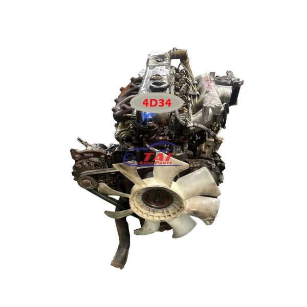 Used Mitsubishi 4D34 4D34T Engine Motor for Japanese Agricultural Machinery