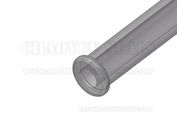 Transparent White Silicone Rubber Tube Hose Anti Oxidation Industrial Rubber Hose