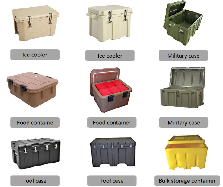 на заказ LLDPE Roto Molded Storage Box Ротопластиковый инструментальный ящик