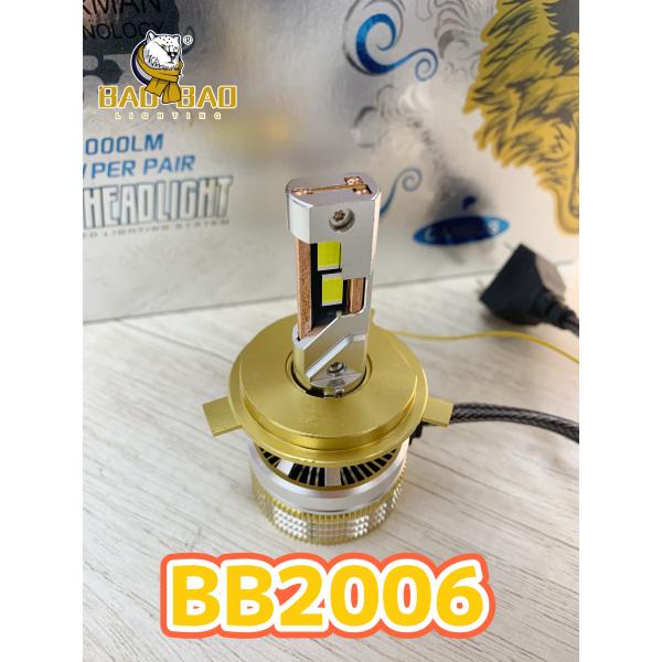 H4 H7 H11 9005 9006 Metal White Flash Luces Light LED Headlight Auto Parts