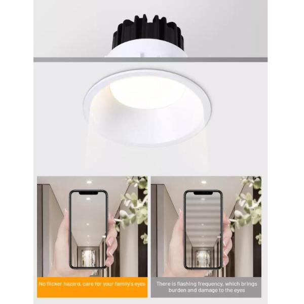 10 Вт IP54 Антиотражание CRl93 светодиодный свет для освещения помещений