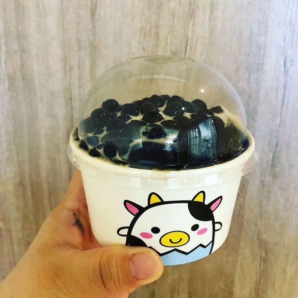 Clear and FDA Approved Ice Cream Paper Cup With Lid