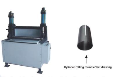 máquina de rolamento do cilindro usada na fabricação de estruturas do metal