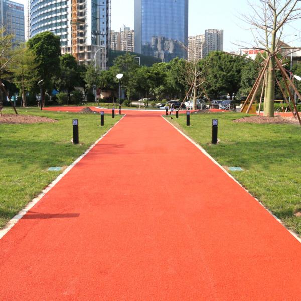 Elastic Rubber Jogging Track for Stadium Rubber Jogging Track with Waterproof Jogging Rubber Mulch Chips