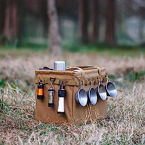 Outdoor Tactical Storage Bag, Tactical Utility Tote Bag For Outdoor Camping, Picnic Storage Bag With Handles Outdoor