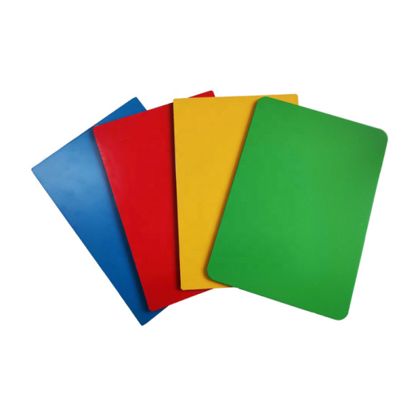 Solid Color ACP Exterior Wall Cladding PE PVDF Coating Glossy Exterior Composite Cladding  3mm 4mm