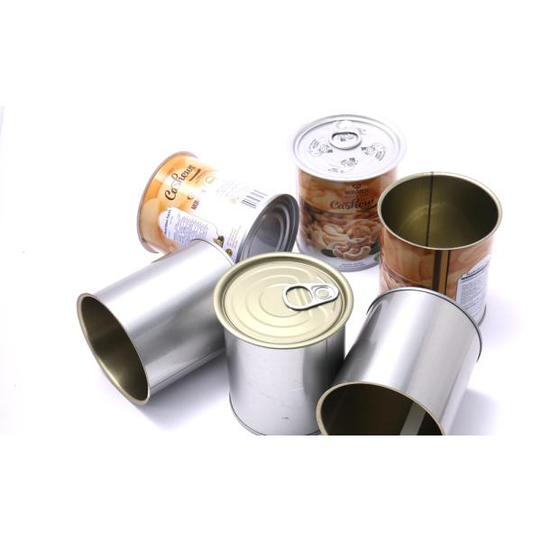 Proteína resistente al desgaste en polvo de estaño puede abrirse en la parte superior de los contenedores de estaño circular