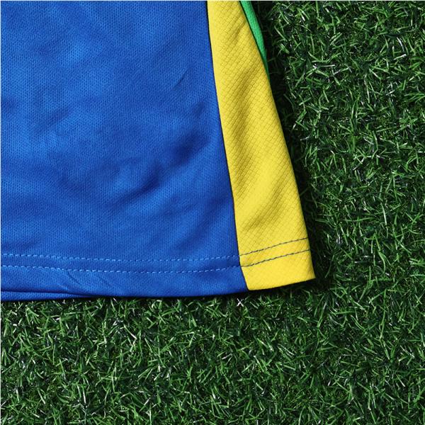 Brazil National Team 2025-2026 Season Childrens Home Jersey Lightweight Sweat Wicking