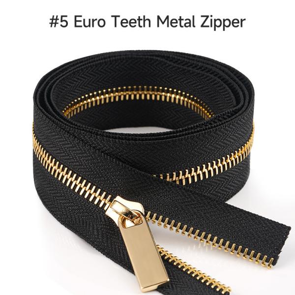 Customized Color Y Teeth Pink Tape Metal Zipper Open-end Zipper for Clothing