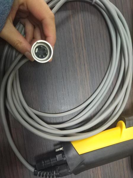 200 mm Distância de pulverização Pistola de revestimento de pó eletrostático para projetos de revestimento de plástico